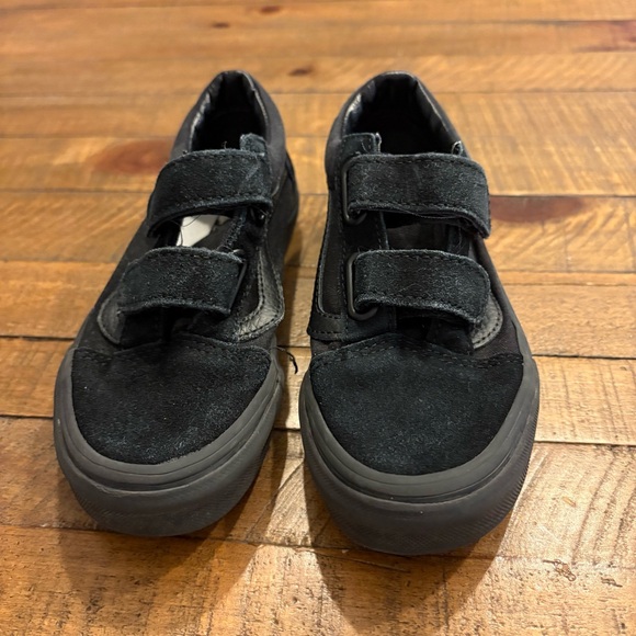 Vans Black Suede Velcro Sneakers - Picture 2 of 8